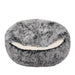 Pet Cave Dog Bed - Removable Cover