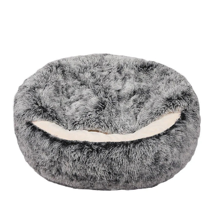 Pet Cave Dog Bed - Removable Cover